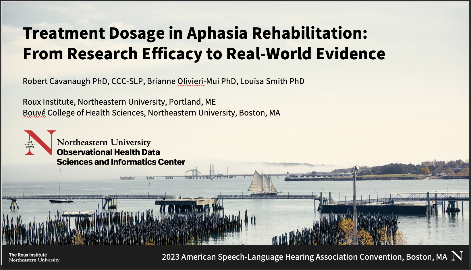 ASHA 2023: Aphasia Treatment Dosage from Efficacy to Real World Evidence